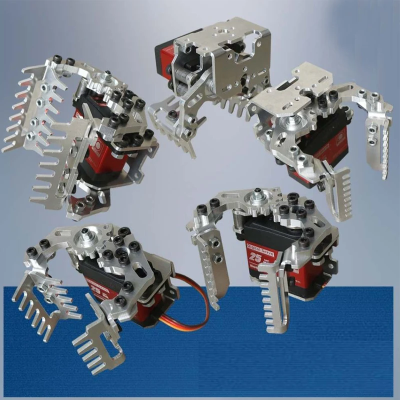 D1/D2B/D3A/ Mechanical Gripper Hand Aluminum Alloy Holder Claw 25kg/20kg Metal Servo for RC Model Grabing Holding Tool Assembly
D1/D2B/D3A/ Mechanical Gripper Hand Aluminum Alloy Holder Claw 25kg/20kg Metal Servo for RC Model Grabing Holding Tool Assembly
