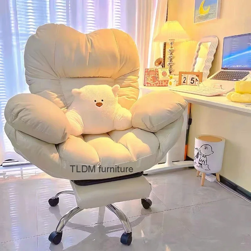 Simple Modern Bedroom Thickened Upgraded Lazy Computer Sofa Chair Makeup Chair Comfortable Reclining Office Chair Home Furniture
Simple Modern Bedroom Thickened Upgraded Lazy Computer Sofa Chair Makeup Chair Comfortable Reclining Office Chair Home Furniture