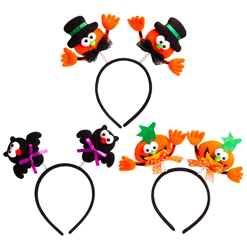 3 Pcs Dark Headband Headband With Boppers Party Hats Halloween Head Bands Halloween Costume Head Prop Accessories
3 Pcs Dark Headband Headband With Boppers Party Hats Halloween Head Bands Halloween Costume Head Prop Accessories