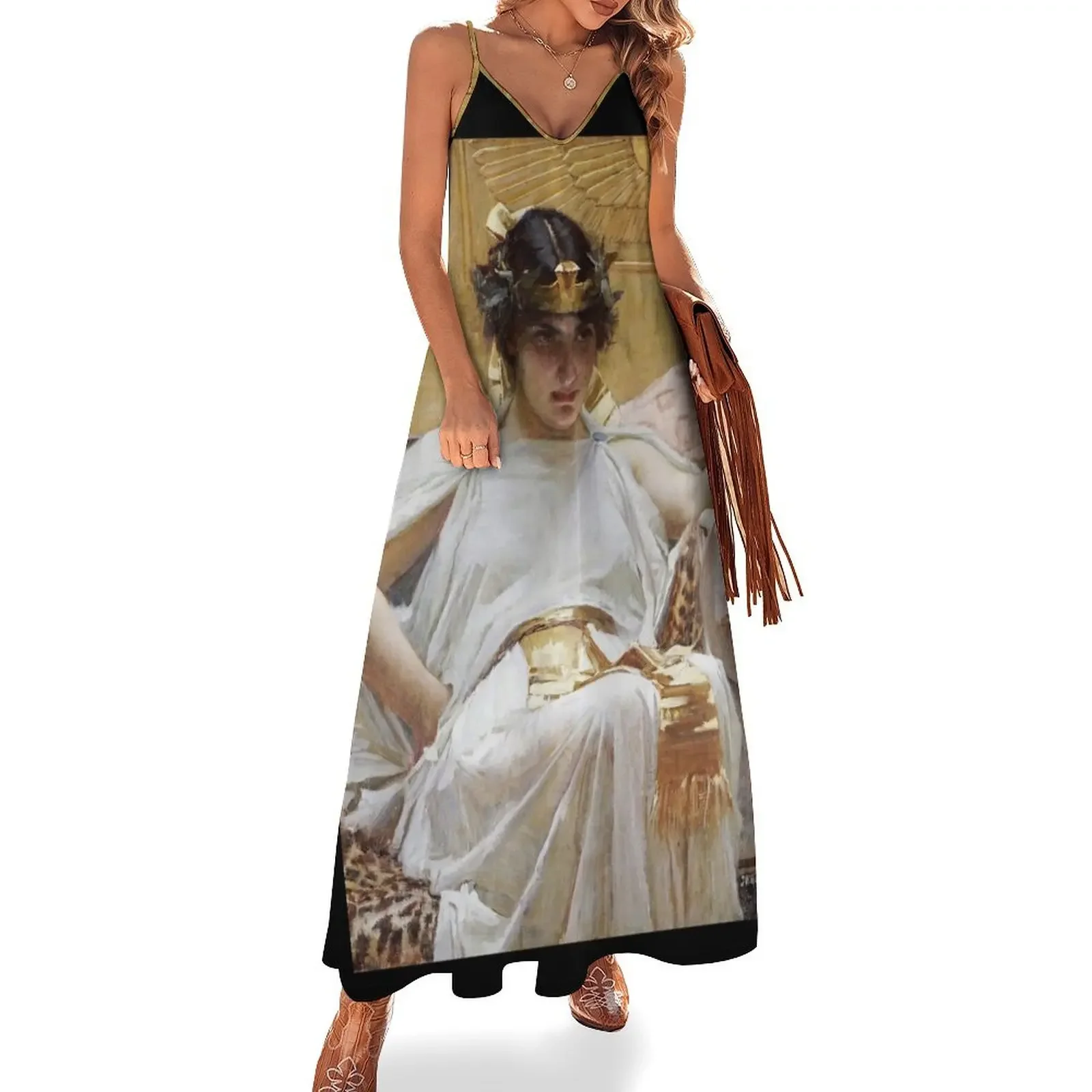 John William Waterhouse - Cleopatra Sleeveless Dress dress summer 2025 women summer dress
John William Waterhouse - Cleopatra Sleeveless Dress dress summer 2025 women summer dress