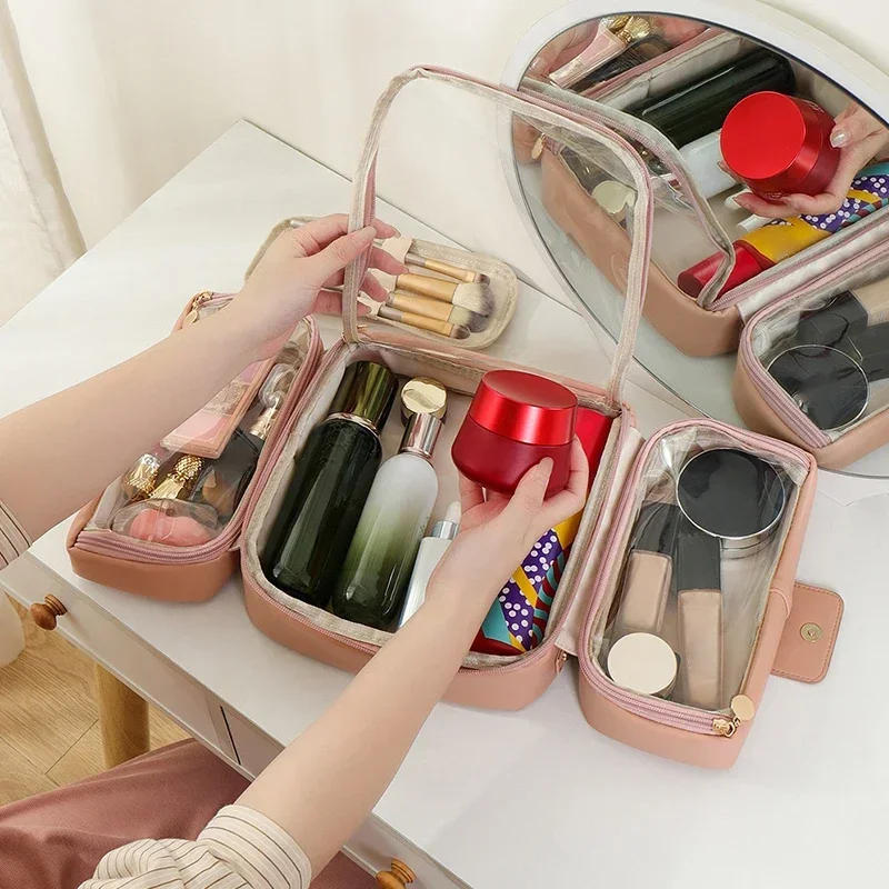 Портативный складной органайзер для кистей для макияжа, косметичка с несколькими отделениями, дорожная сумка для хранения туалетных принадлежностей, косметические инструменты
Портативный складной органайзер для кистей для макияжа, косметичка с несколькими отделениями, дорожная сумка для хранения туалетных принадлежностей, косметические инструменты