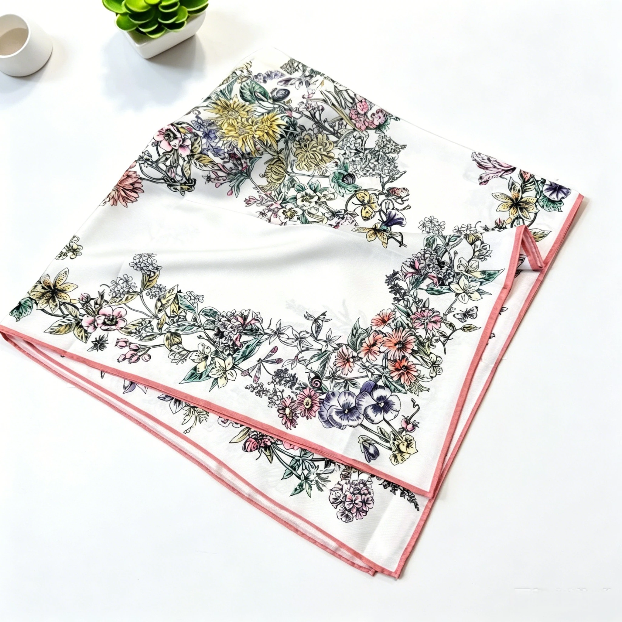 Hot Selling New Lucky Star Theme Silk Scarf Large Square Scarf Versatile Headscarf Neck Scarf Bag Accessory Shawl Holiday Gift
Hot Selling New Lucky Star Theme Silk Scarf Large Square Scarf Versatile Headscarf Neck Scarf Bag Accessory Shawl Holiday Gift