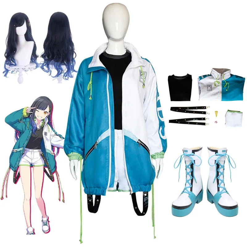 Shiraishi An Cosplay Project Sekai Colorful Stage Costume Wig Halloween Party Carnival Outfits for Women
Shiraishi An Cosplay Project Sekai Colorful Stage Costume Wig Halloween Party Carnival Outfits for Women