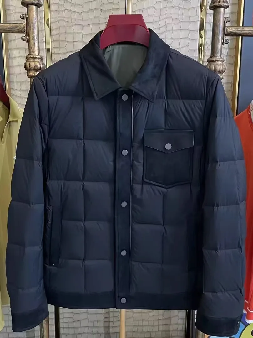 Мужская повседневная модная пуховая куртка с воротником, осенне-зимняя новинка, универсальная, удобная, приталенная, антибактериальная...
Мужская повседневная модная пуховая куртка с воротником, осенне-зимняя новинка, универсальная, удобная, приталенная, антибактериальная...