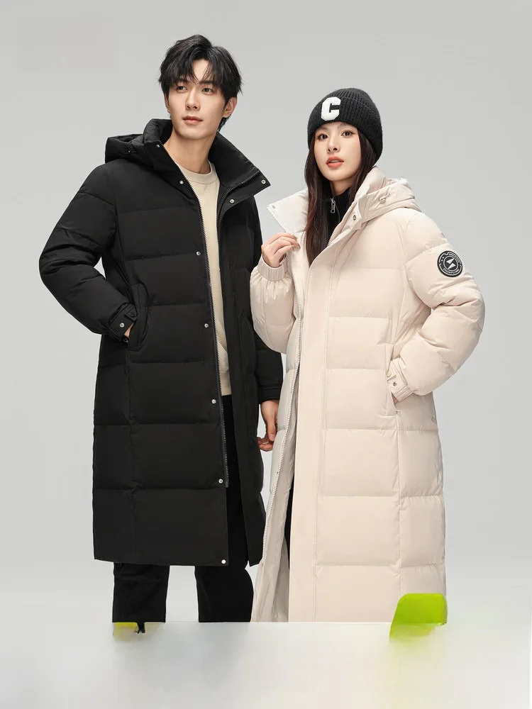 Snow Flying 2026 Summer New Couple Long Thick Warm down Jacket Simple Style Large Quilted Outerwear Polyester Fiber Duck down
Snow Flying 2026 Summer New Couple Long Thick Warm down Jacket Simple Style Large Quilted Outerwear Polyester Fiber Duck down