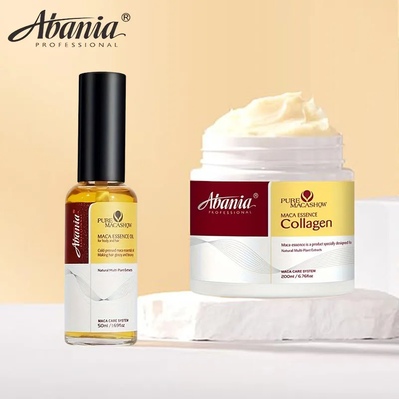 Abania Hair Repair Duo - Коллагеновая маска 200 мл + аргановая сыворотка 50 мл для поврежденных волос
Abania Hair Repair Duo - Коллагеновая маска 200 мл + аргановая сыворотка 50 мл для поврежденных волос