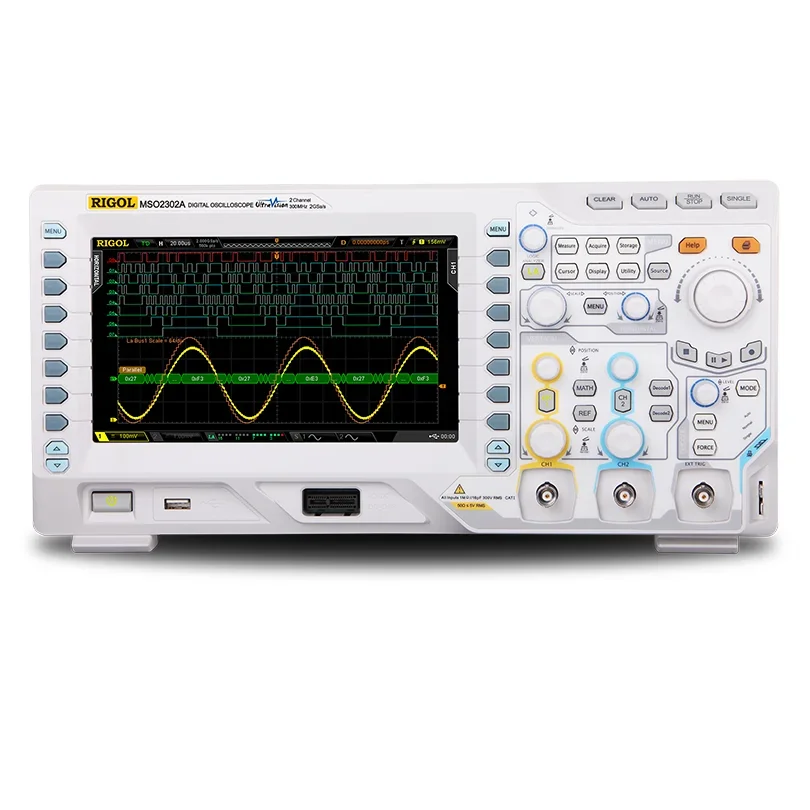 MSO2102A Oscilloscope 2CH 100MHz Digital Oscilloscope 2GSa/s with DIGITAL CHANNELS
MSO2102A Oscilloscope 2CH 100MHz Digital Oscilloscope 2GSa/s with DIGITAL CHANNELS