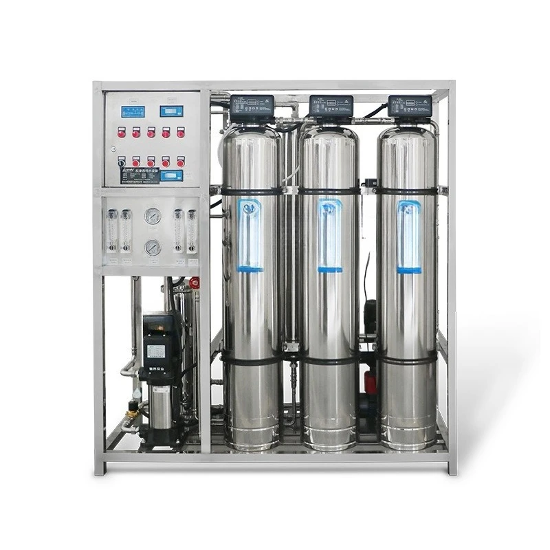 High-efficiency two-stage reverse osmosis water treatment equipment 0.5 tons stainless steel laboratory ultra-pure water machine
High-efficiency two-stage reverse osmosis water treatment equipment 0.5 tons stainless steel laboratory ultra-pure water machine