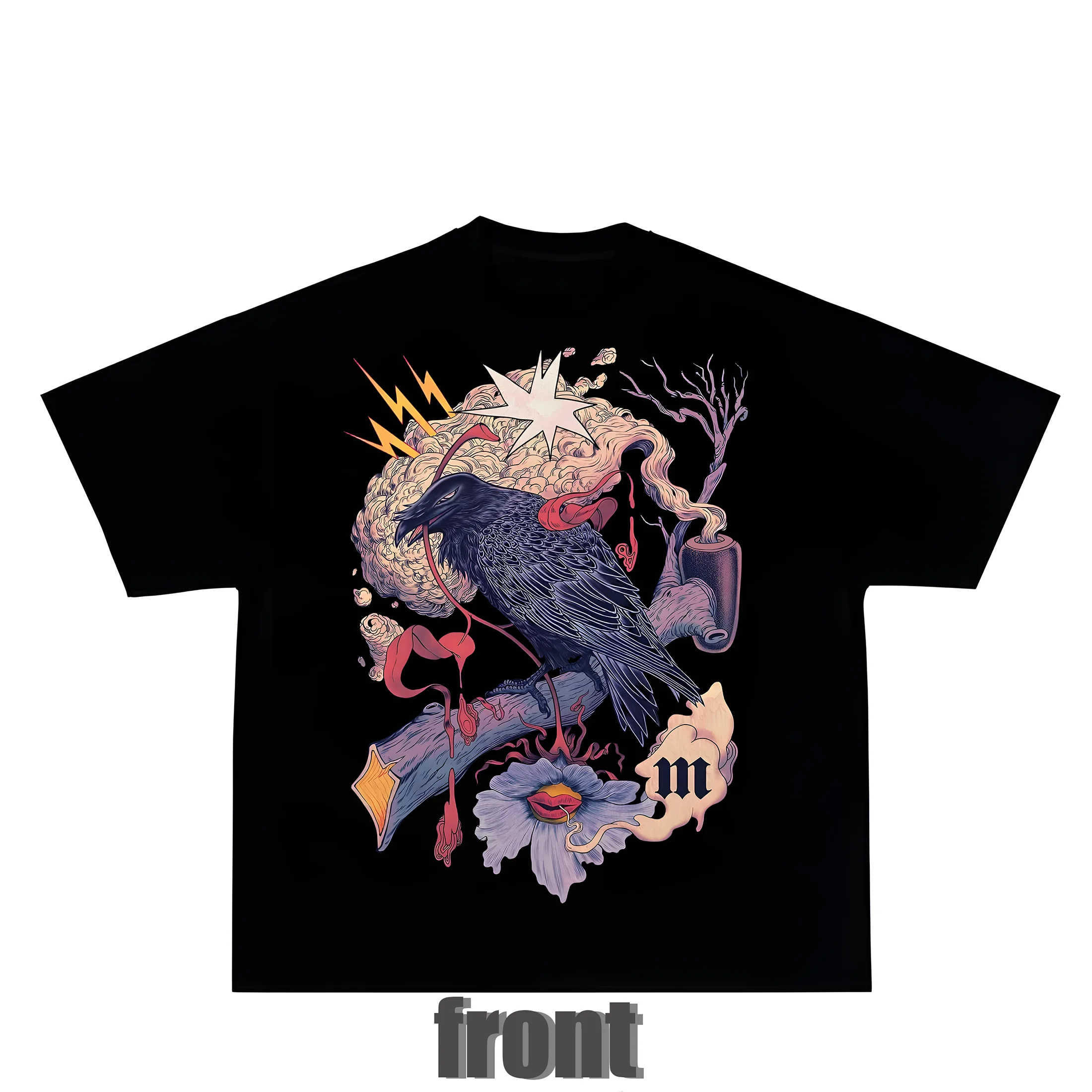 2025 America Summer Cartoon Crow Printed Cotton Loose Men's and Women's Extra Large T-shirt High Quality Short Sleeve T-shirt
2025 America Summer Cartoon Crow Printed Cotton Loose Men's and Women's Extra Large T-shirt High Quality Short Sleeve T-shirt