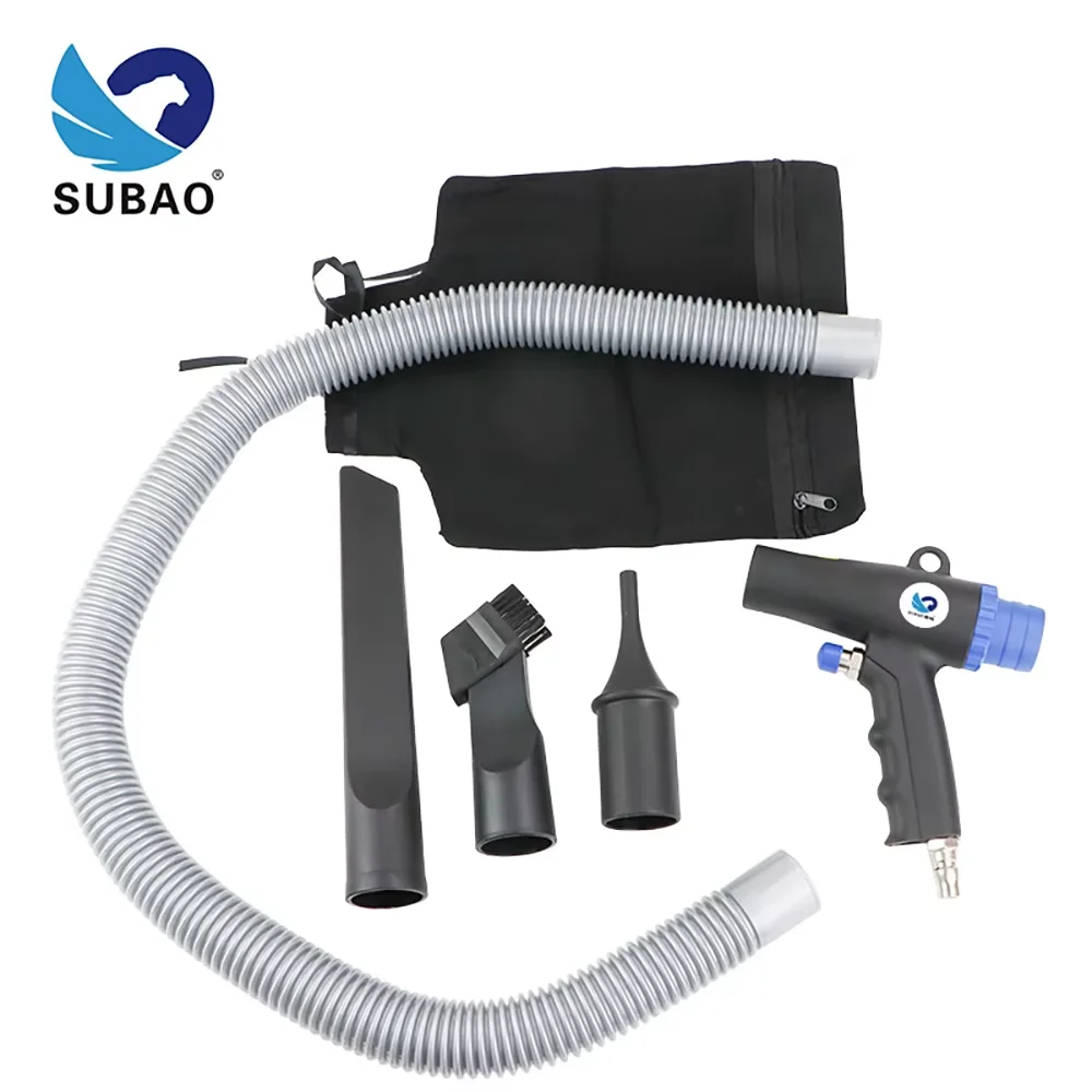SUBAO XC9 pneumatic blowing and sucking dual-use set Multi-purpose automotive household tools Vacuuming blowing gun
SUBAO XC9 pneumatic blowing and sucking dual-use set Multi-purpose automotive household tools Vacuuming blowing gun