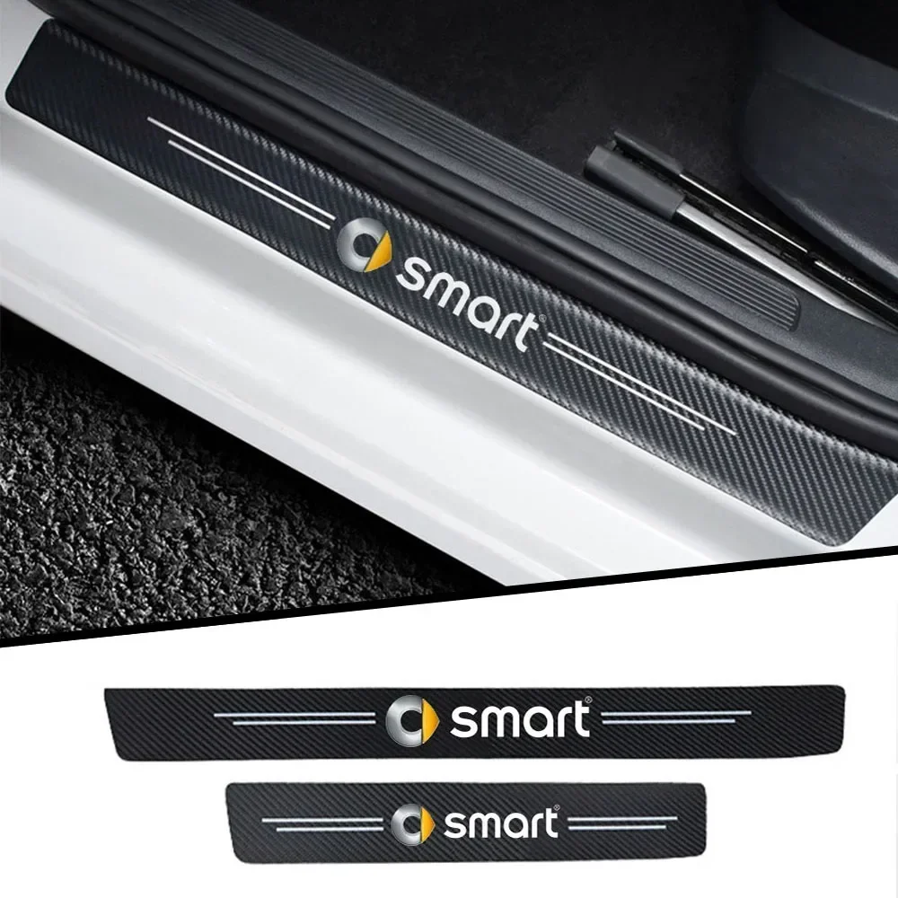 Car Threshold Stickers Carbon Leather Fiber Door Sill Protector Film Decals for Smart Forfour Fortwo 453 451 450 Accessories
Car Threshold Stickers Carbon Leather Fiber Door Sill Protector Film Decals for Smart Forfour Fortwo 453 451 450 Accessories