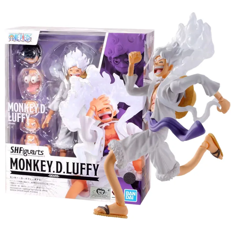 100% Original In Stock Bandai One Piece S.H.Figuarts SHF MONKEY.D.LUFFY GEAR5 15cm PVC Anime Action Figures Toys Models
100% Original In Stock Bandai One Piece S.H.Figuarts SHF MONKEY.D.LUFFY GEAR5 15cm PVC Anime Action Figures Toys Models