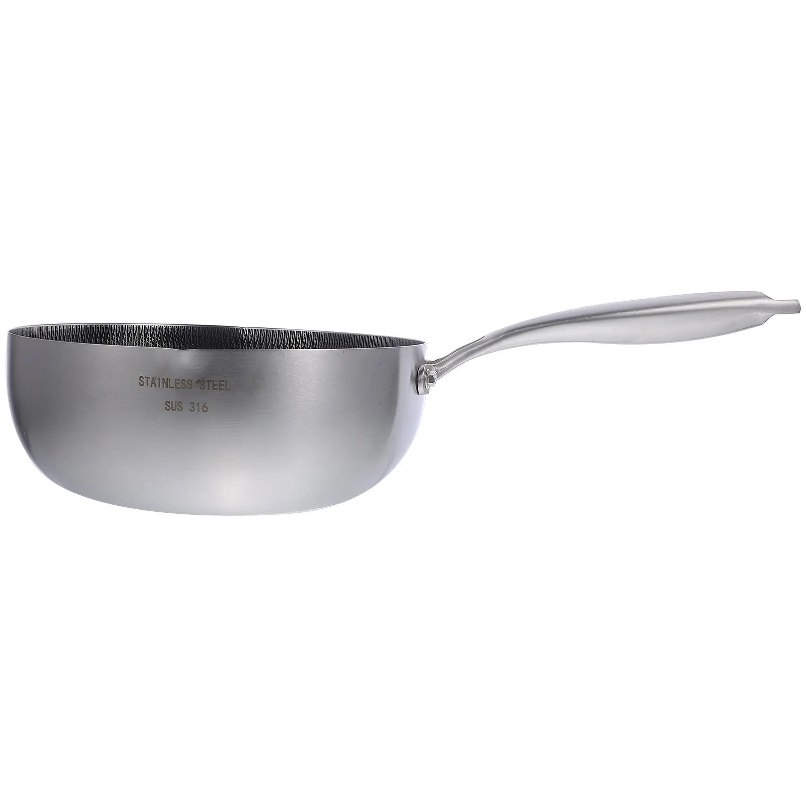 Honeycomb Stainless Steel Saucepan Nonstick Coating Heat Resistant Handle Home Cooking Pot Milk Pan Multipurpose Kitchen Frying
Honeycomb Stainless Steel Saucepan Nonstick Coating Heat Resistant Handle Home Cooking Pot Milk Pan Multipurpose Kitchen Frying
