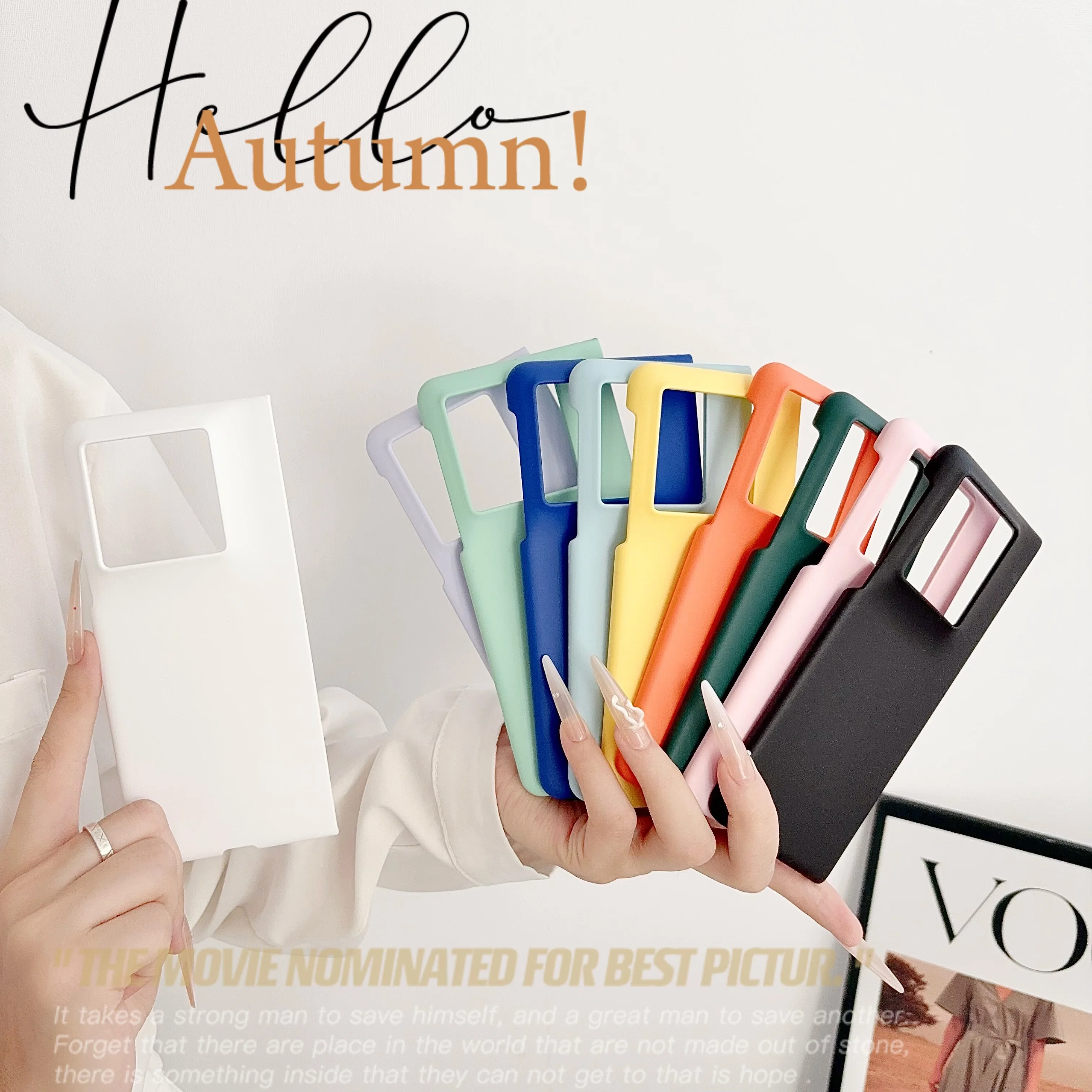 Hand Feel Protector For Motorola Moto Razr Fold Case Solid Candy Color Hard Plastic Mobile Phone Back Cover
Hand Feel Protector For Motorola Moto Razr Fold Case Solid Candy Color Hard Plastic Mobile Phone Back Cover