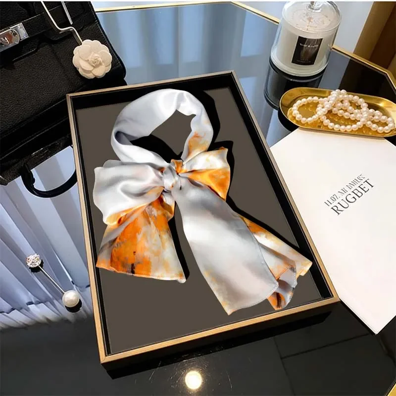 2026 Trendy Women's 100% Mulberry Silk Scarf Luxury Silky High Precision Abstract Print Skin Friendly Fashion Scarf 55X173cm
2026 Trendy Women's 100% Mulberry Silk Scarf Luxury Silky High Precision Abstract Print Skin Friendly Fashion Scarf 55X173cm