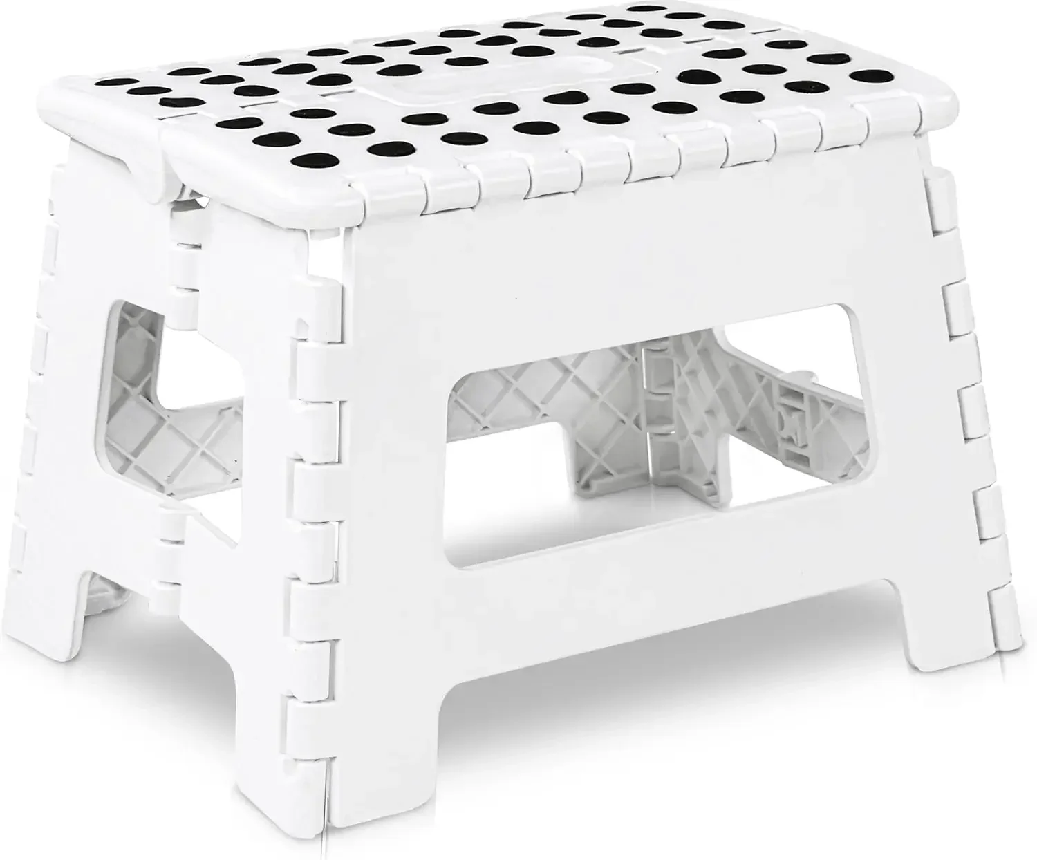 Lightweight Plastic Folding Foot Stool up to 300 Lbs Portable Step Bench for Kitchen Bathroom Living Room
Lightweight Plastic Folding Foot Stool up to 300 Lbs Portable Step Bench for Kitchen Bathroom Living Room