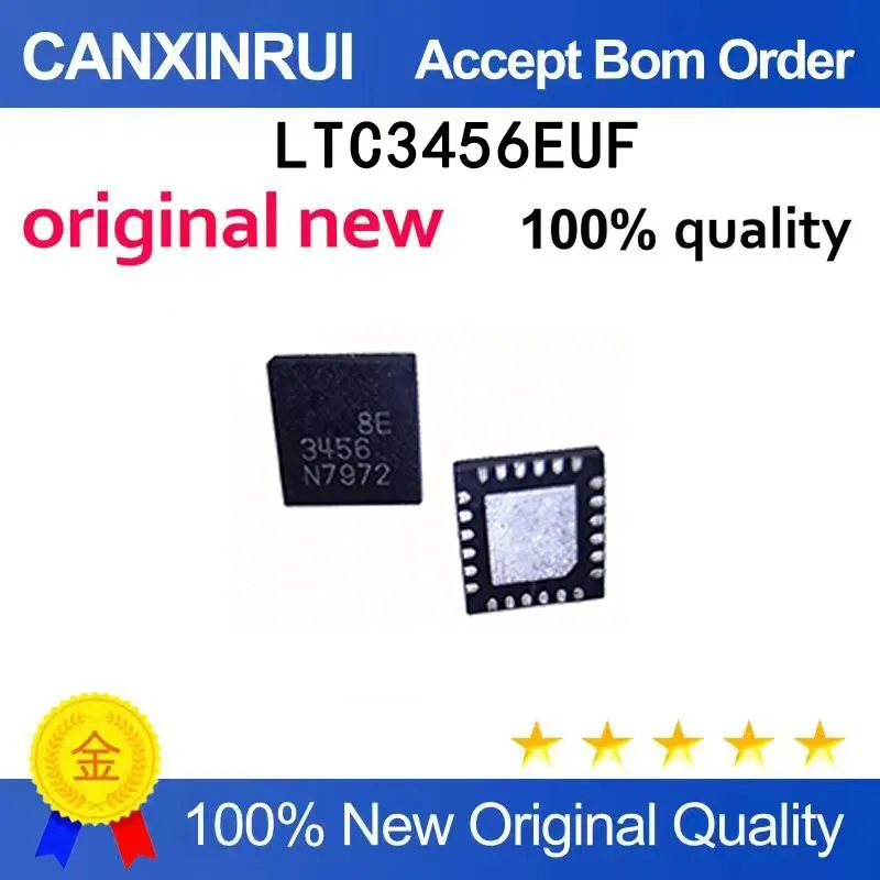 (5-100 pieces)LTC3456 LTC3456EUF silk screen 3456 QFN brand new original
(5-100 pieces)LTC3456 LTC3456EUF silk screen 3456 QFN brand new original
