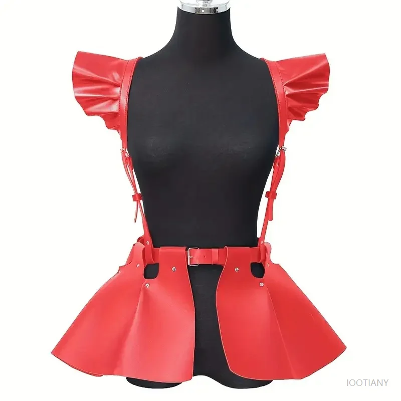 Fashion Ruffle Suit Shoulder Decoration Faux Leather Dress Women's Fashion Accessories Shoulder Decoration Faux Leather Belt
Fashion Ruffle Suit Shoulder Decoration Faux Leather Dress Women's Fashion Accessories Shoulder Decoration Faux Leather Belt
