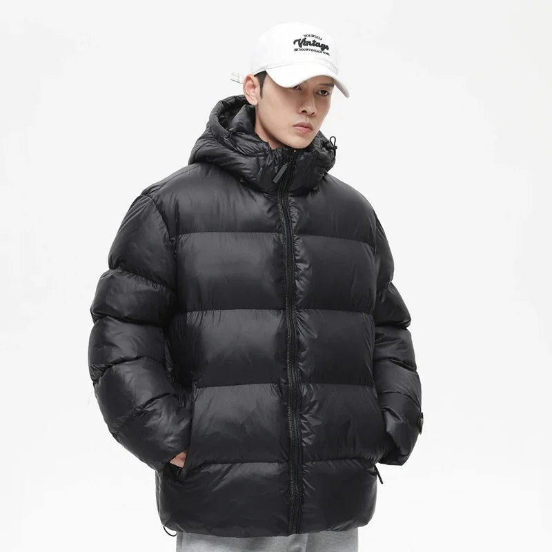 Man Winter Jacket Coats Men Hooded Zipper Parkas Puffer Jackets Padded Cotton Clothes Solid Color Hoodie Warm Windproof Jackets
Man Winter Jacket Coats Men Hooded Zipper Parkas Puffer Jackets Padded Cotton Clothes Solid Color Hoodie Warm Windproof Jackets
