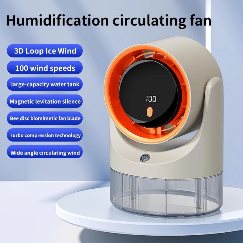 Portable Water Mist Fan Air Circulating Humidifier Desktop Cooling Spray Fan Long Battery Life
Portable Water Mist Fan Air Circulating Humidifier Desktop Cooling Spray Fan Long Battery Life
