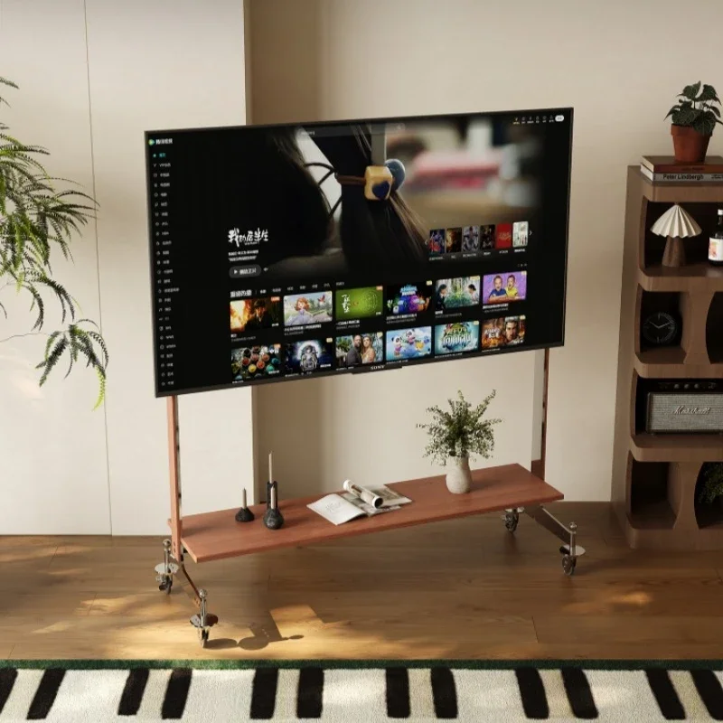 Medieval style living room removable TV stand, minimalist small apartment Internet celebrity TV stand with wheels
Medieval style living room removable TV stand, minimalist small apartment Internet celebrity TV stand with wheels