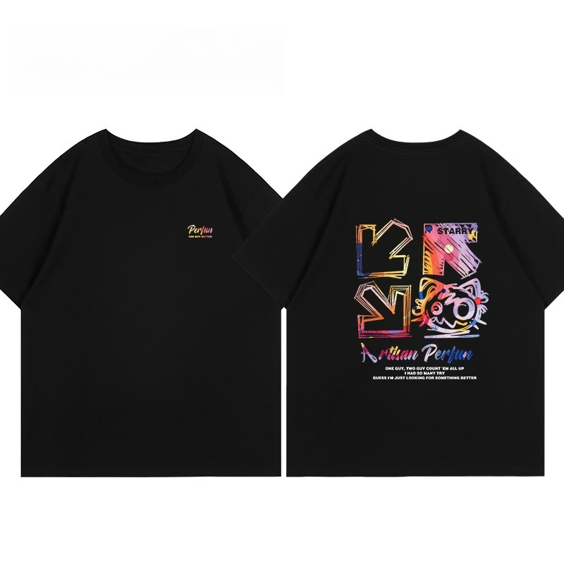 2025 Hiphop Street Hip Hop Style Black Short Sleeve T-Shirt and Women's AmericanEdition Heavy Short Sleeves cotton breathable
2025 Hiphop Street Hip Hop Style Black Short Sleeve T-Shirt and Women's AmericanEdition Heavy Short Sleeves cotton breathable