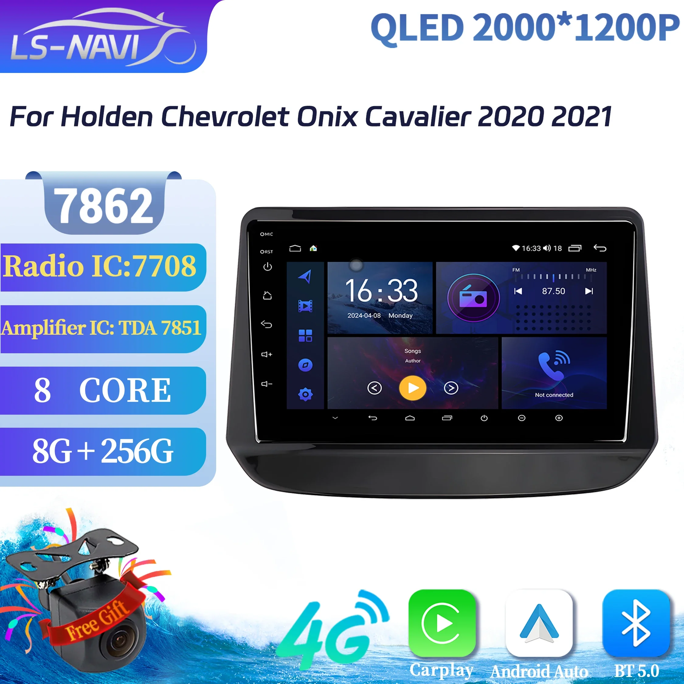 Android 14 Car Radio For Holden Chevrolet Onix Cavalier 2020 2021 Multimedia Wireless BT Carplay Navigation 7862 2K QLED Screen
Android 14 Car Radio For Holden Chevrolet Onix Cavalier 2020 2021 Multimedia Wireless BT Carplay Navigation 7862 2K QLED Screen