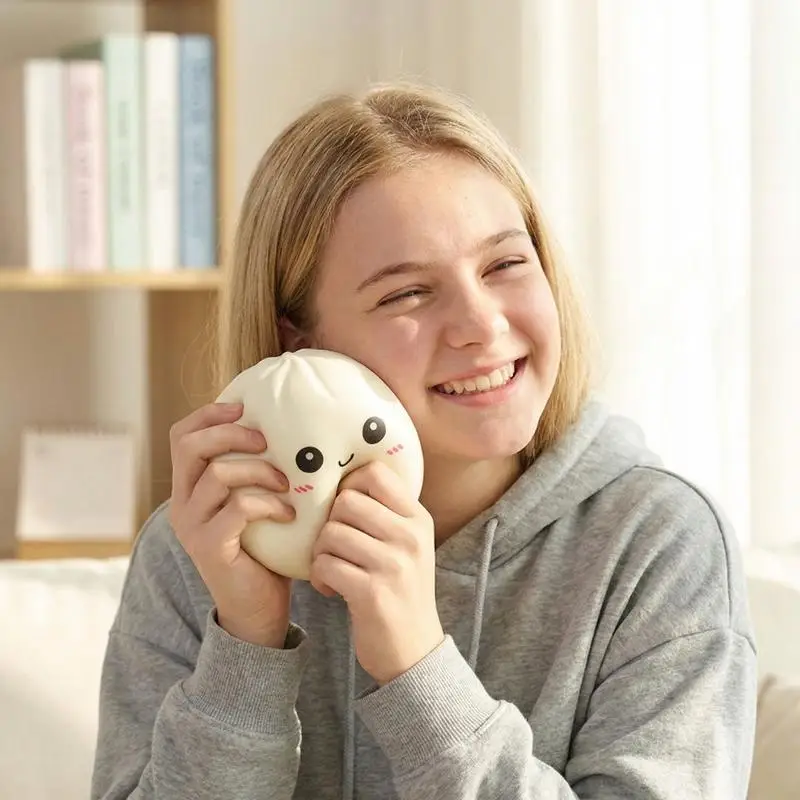 Игрушка-антистресс Jumbo Squeeze Bun с улыбающимся лицом, реалистичный сниматель стресса для декора дома, автомобиля, общежития
Игрушка-антистресс Jumbo Squeeze Bun с улыбающимся лицом, реалистичный сниматель стресса для декора дома, автомобиля, общежития