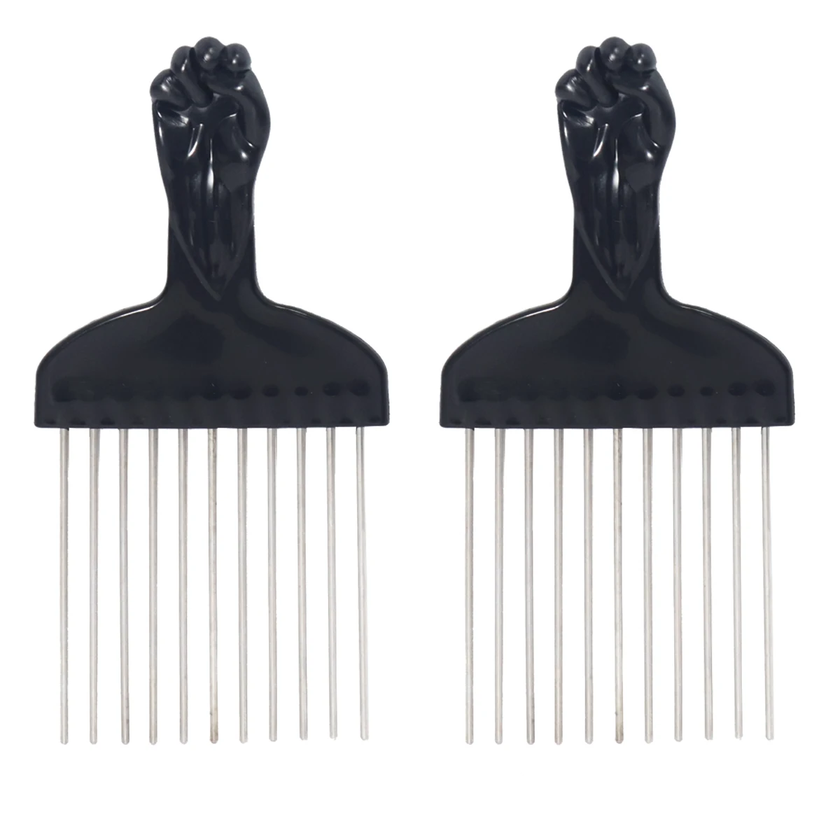 2pcs African styling comb, stainless steel hair styling insert comb, hair comb for fluffy styling, Special for real hair wigs
2pcs African styling comb, stainless steel hair styling insert comb, hair comb for fluffy styling, Special for real hair wigs