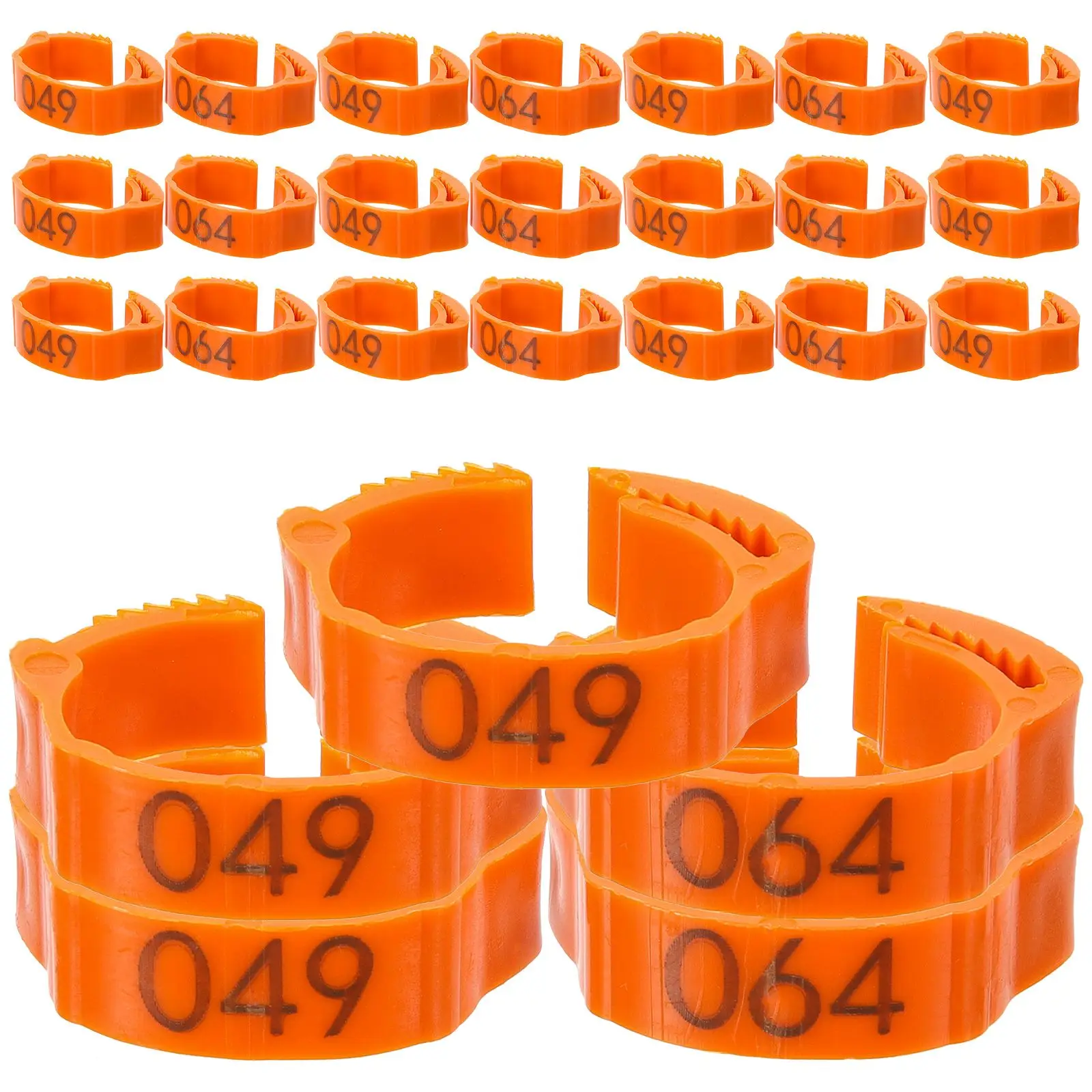 100pcs Chicken Leg Bands Disposable Foot Rings for Poultry Identification Farm Marker Tools Plastic Safe Bright Color Easy
100pcs Chicken Leg Bands Disposable Foot Rings for Poultry Identification Farm Marker Tools Plastic Safe Bright Color Easy