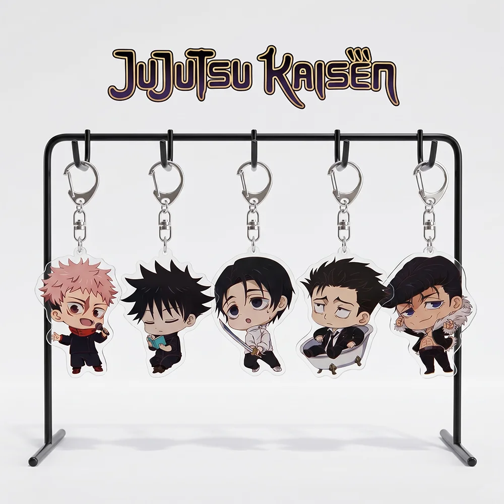 Anime Jujutsu Kaisen Yuji Itadori Yuta Okkotsu Acrylic Stand Cute bag charms Car keychain decorations bag body kit keyring Gifts
Anime Jujutsu Kaisen Yuji Itadori Yuta Okkotsu Acrylic Stand Cute bag charms Car keychain decorations bag body kit keyring Gifts