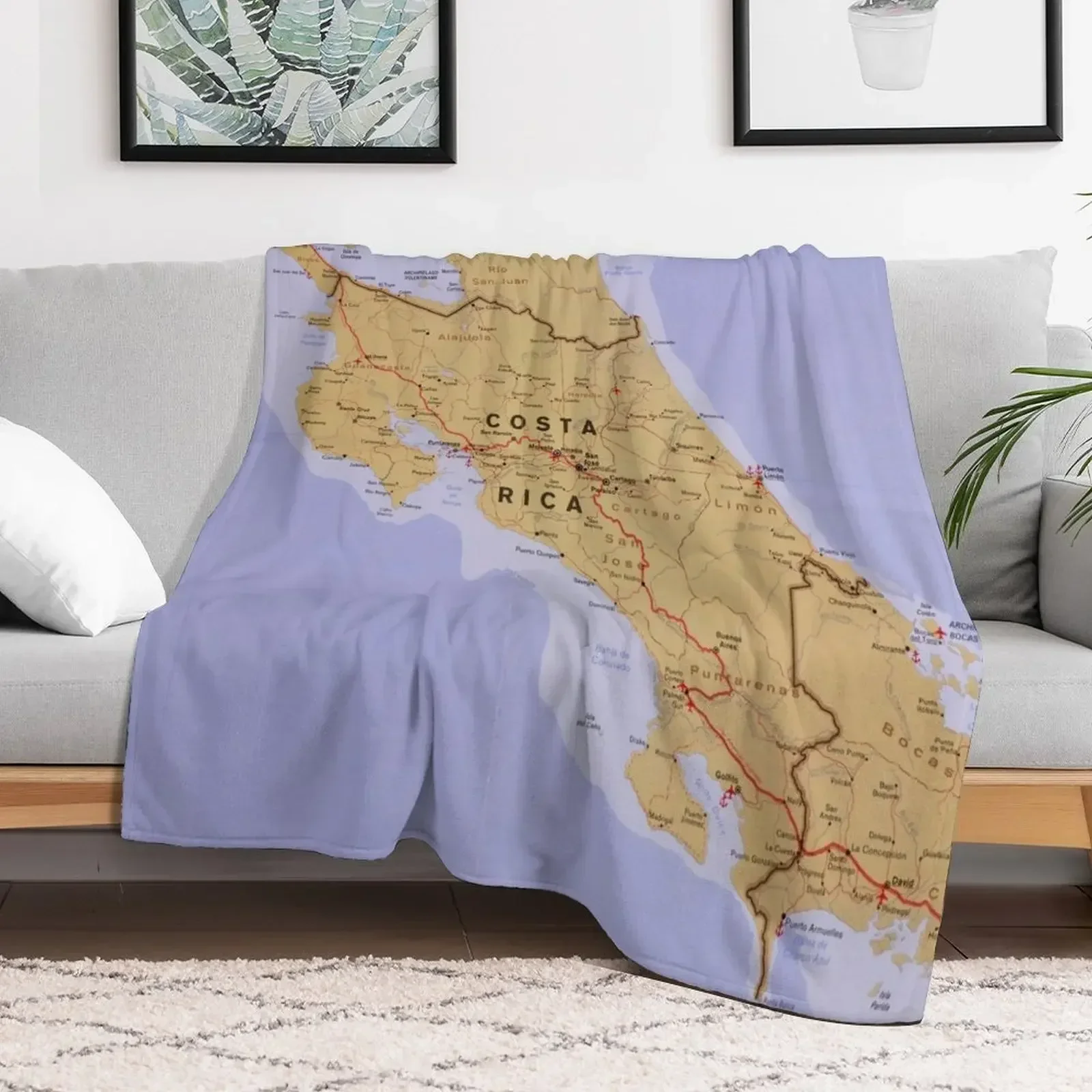 Costa Rica Map (1990) Latin America Country Atlas Throw Blanket Hairy Thermals For Travel Luxury St Blankets
Costa Rica Map (1990) Latin America Country Atlas Throw Blanket Hairy Thermals For Travel Luxury St Blankets