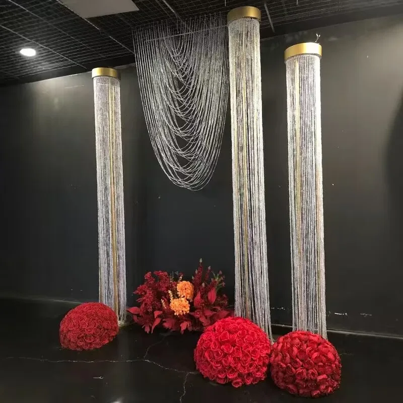 Wedding road lead ceiling stage background decoration finished bead curtain wave pendant wedding flying butterfly bead string
Wedding road lead ceiling stage background decoration finished bead curtain wave pendant wedding flying butterfly bead string