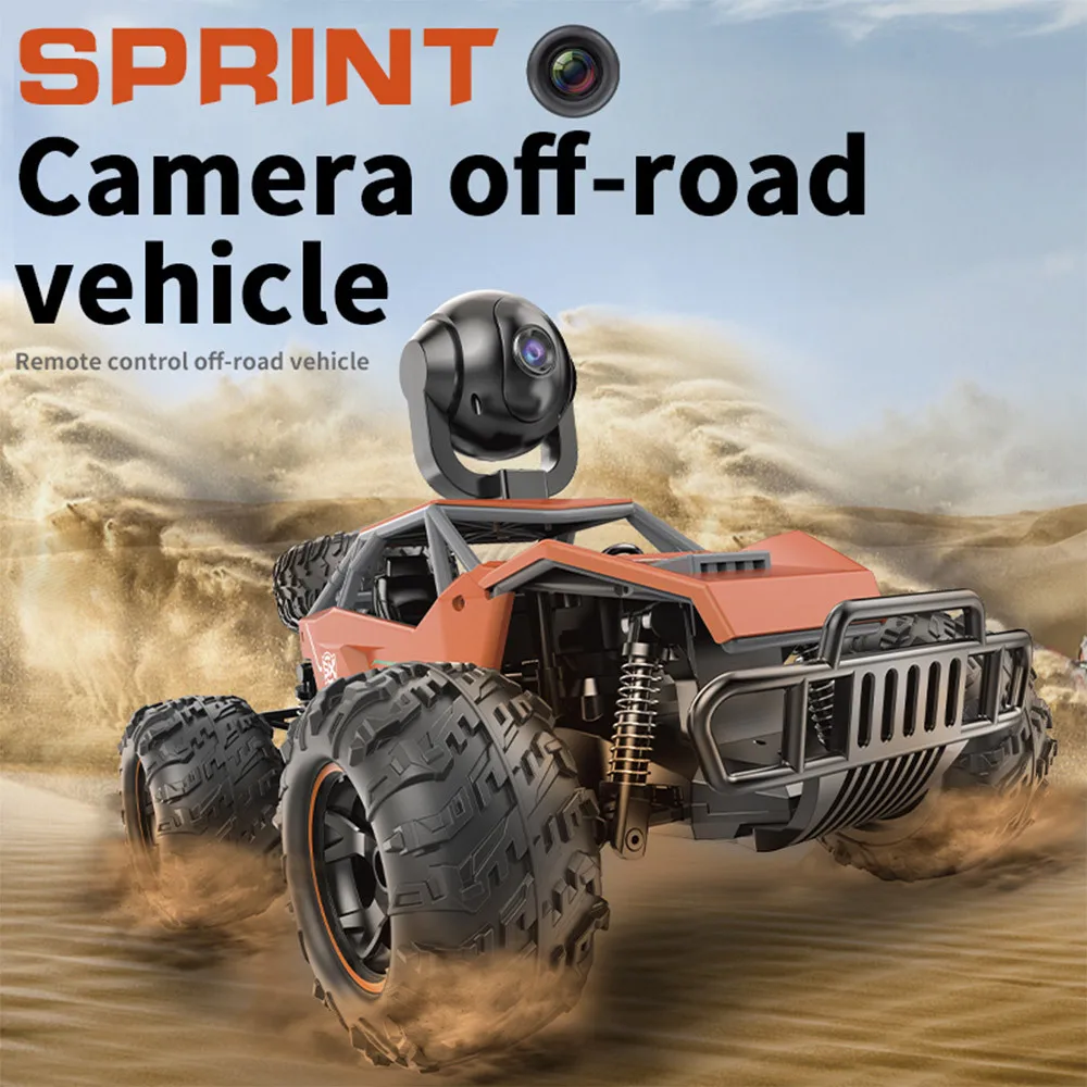 Alloy camera remote control car, full-scale high-speed off-road climbing car WiFi photo and video rc remote control car
Alloy camera remote control car, full-scale high-speed off-road climbing car WiFi photo and video rc remote control car