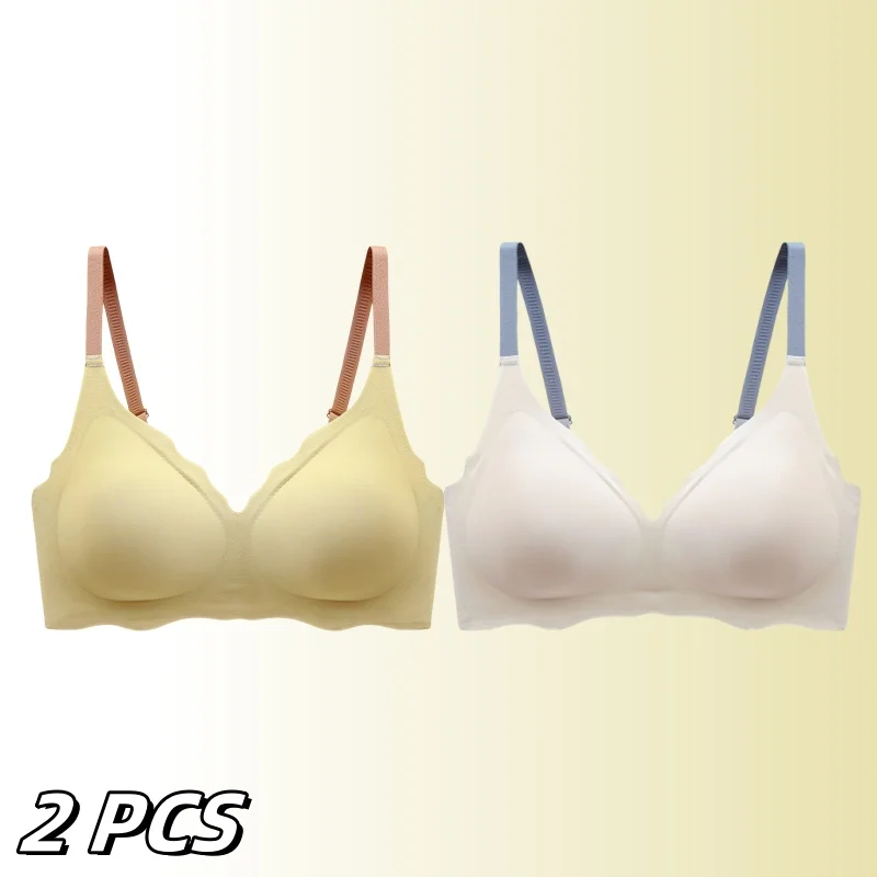 2 PCS Wire Seamless Bras for Women Push Up Bra Invisible Sexy Top Wire Free Brassiere Deep V Neck Underwear Women Comfy Lingerie
2 PCS Wire Seamless Bras for Women Push Up Bra Invisible Sexy Top Wire Free Brassiere Deep V Neck Underwear Women Comfy Lingerie