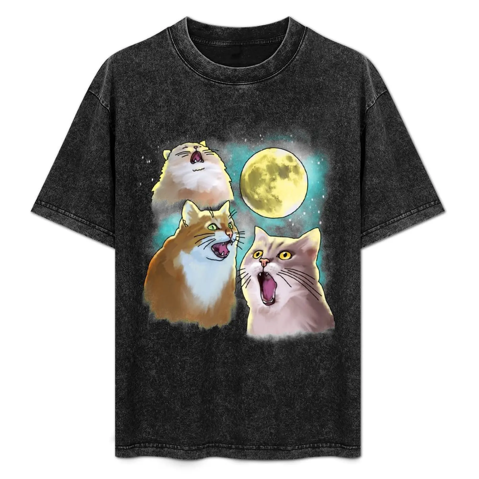 Three Cat Moon 3 Wolf Moon Funny Parody T-Shirt Trendy Pattern T-Shirt for Men
Three Cat Moon 3 Wolf Moon Funny Parody T-Shirt Trendy Pattern T-Shirt for Men