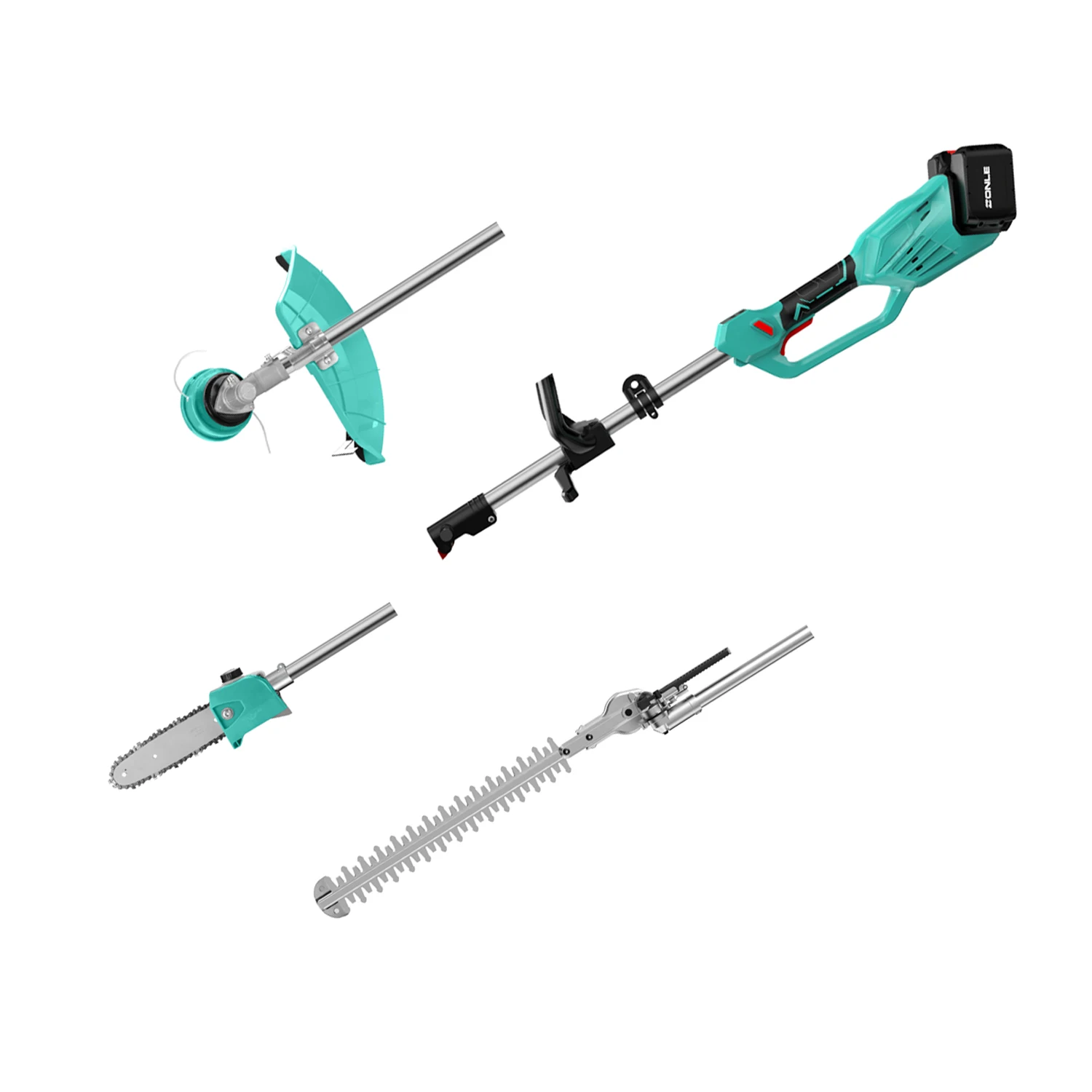 High Quality 4 in 1 Multifunction Garden Tool Set-brush Cutter Hedge Trimmer Chain Saw
High Quality 4 in 1 Multifunction Garden Tool Set-brush Cutter Hedge Trimmer Chain Saw