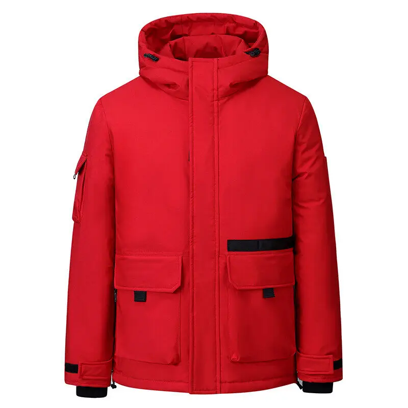 Fashionable Short Thickened down Jacket 2026 New Style Outdoor Men's Workwear Hooded Coat Couple Matching Winter Polyester Fiber
Fashionable Short Thickened down Jacket 2026 New Style Outdoor Men's Workwear Hooded Coat Couple Matching Winter Polyester Fiber