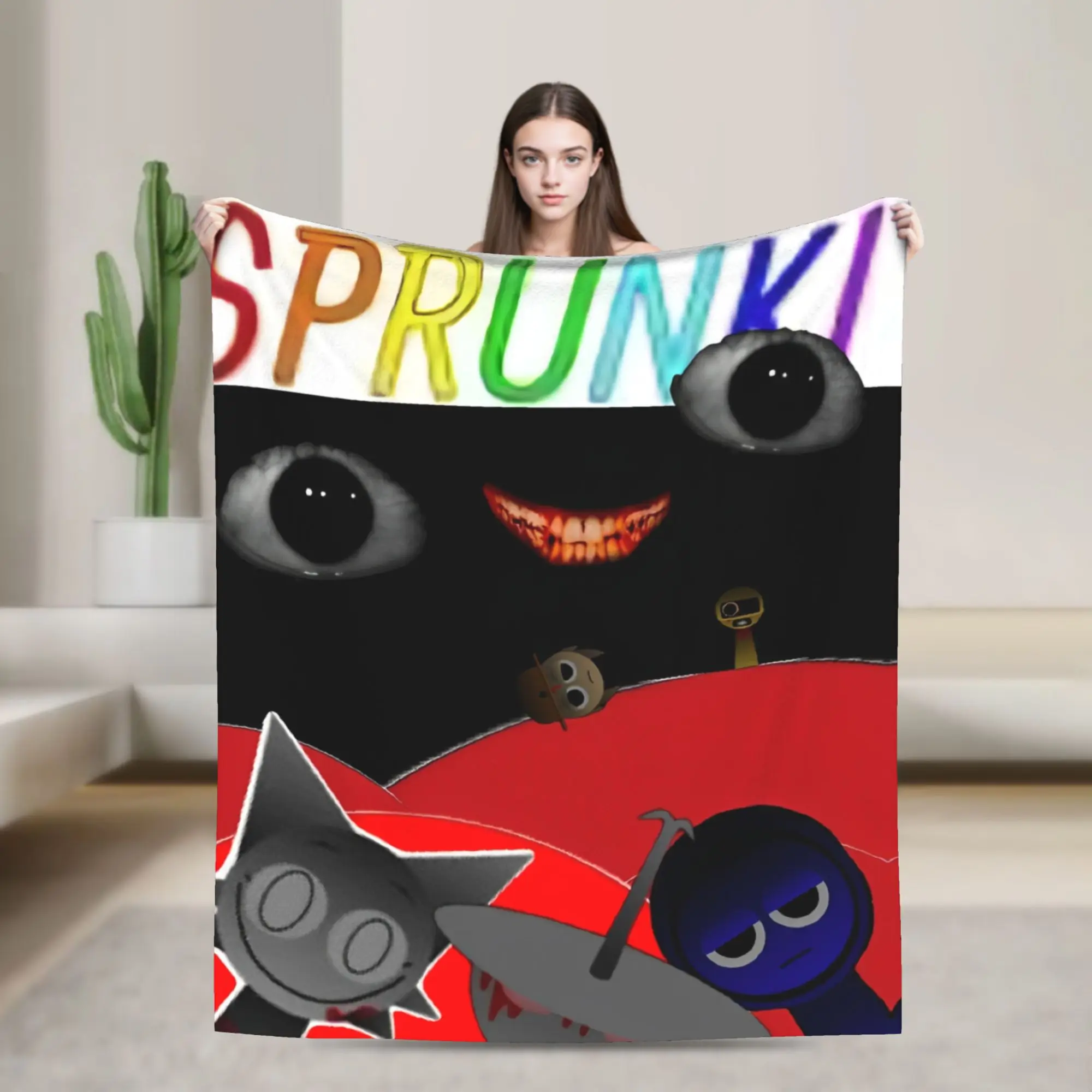 Sprunki Game Cartoon Blanket Quality Soft Throw Blanket Autumn Decorative Couch Chair Funny Bedspread
Sprunki Game Cartoon Blanket Quality Soft Throw Blanket Autumn Decorative Couch Chair Funny Bedspread