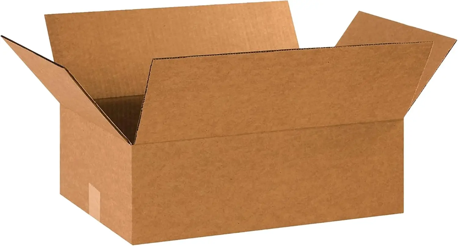 18x12x6 Corrugated Cardboard Boxes, 25 Pack for Shipping, Moving, Storage, Business Packaging
18x12x6 Corrugated Cardboard Boxes, 25 Pack for Shipping, Moving, Storage, Business Packaging