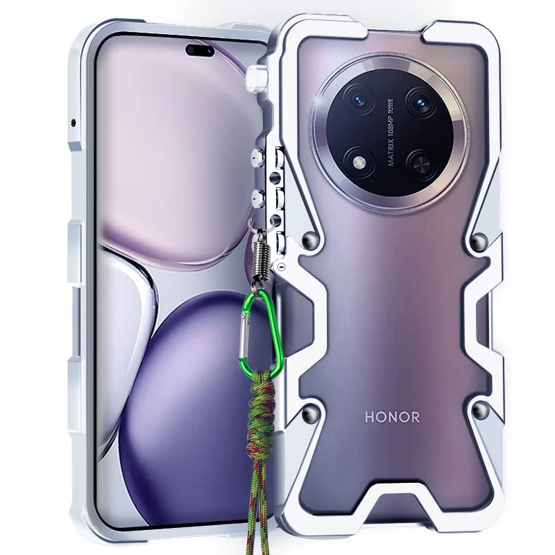 Zimon Luxury Armor Metal Aluminum Phone Bumper For Honor Magic 8 7 6 Pro RSR Lite Cover Mechanical Purely Handmade Skull Case
Zimon Luxury Armor Metal Aluminum Phone Bumper For Honor Magic 8 7 6 Pro RSR Lite Cover Mechanical Purely Handmade Skull Case