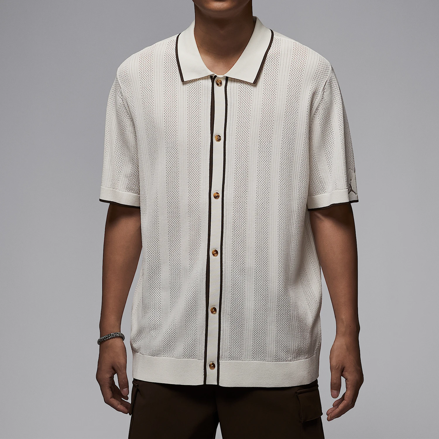 Мужская трикотажная футболка для гольфа Nike Authentic Jordan Sport с пуговицами HV1157-030
Мужская трикотажная футболка для гольфа Nike Authentic Jordan Sport с пуговицами HV1157-030