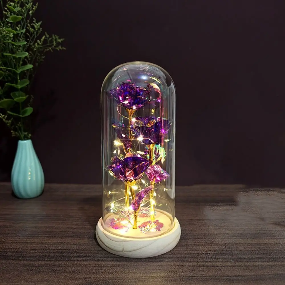 Romantic Artificial Rose Light Luminous with Acrylic Cover Light Up Rose Decorative Simulation LED Flower Light Wedding Decor
Romantic Artificial Rose Light Luminous with Acrylic Cover Light Up Rose Decorative Simulation LED Flower Light Wedding Decor