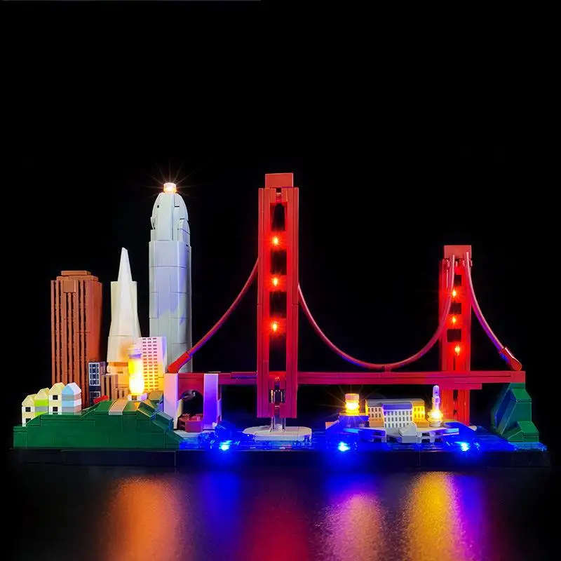 LYBMTWF LED Lighting Kit Compatible with Lego 21043 Architecture San Francisco Model (NOT Include The Model Bricks)
LYBMTWF LED Lighting Kit Compatible with Lego 21043 Architecture San Francisco Model (NOT Include The Model Bricks)
