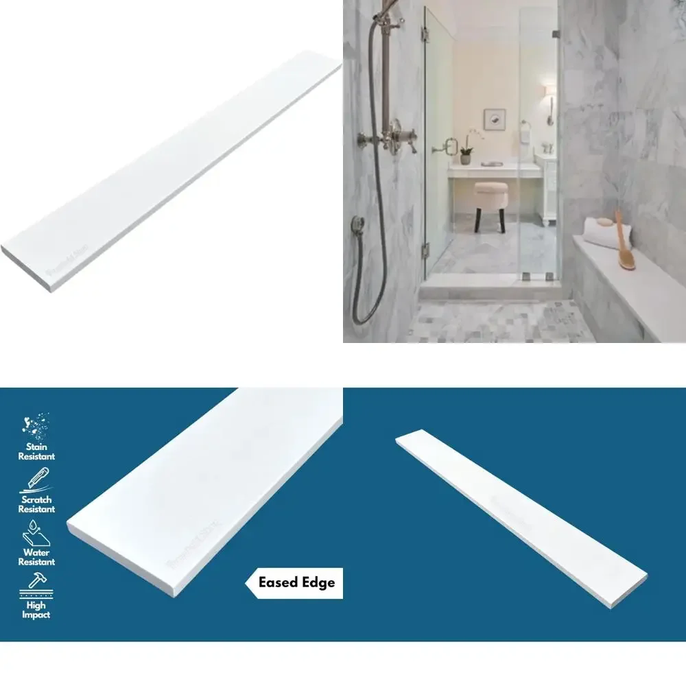 Пророг для душа из белого мрамора, щиток для туалетного столика, подоконник, переход на дверь, длинный хвостовой ключ 4x24
Пророг для душа из белого мрамора, щиток для туалетного столика, подоконник, переход на дверь, длинный хвостовой ключ 4x24