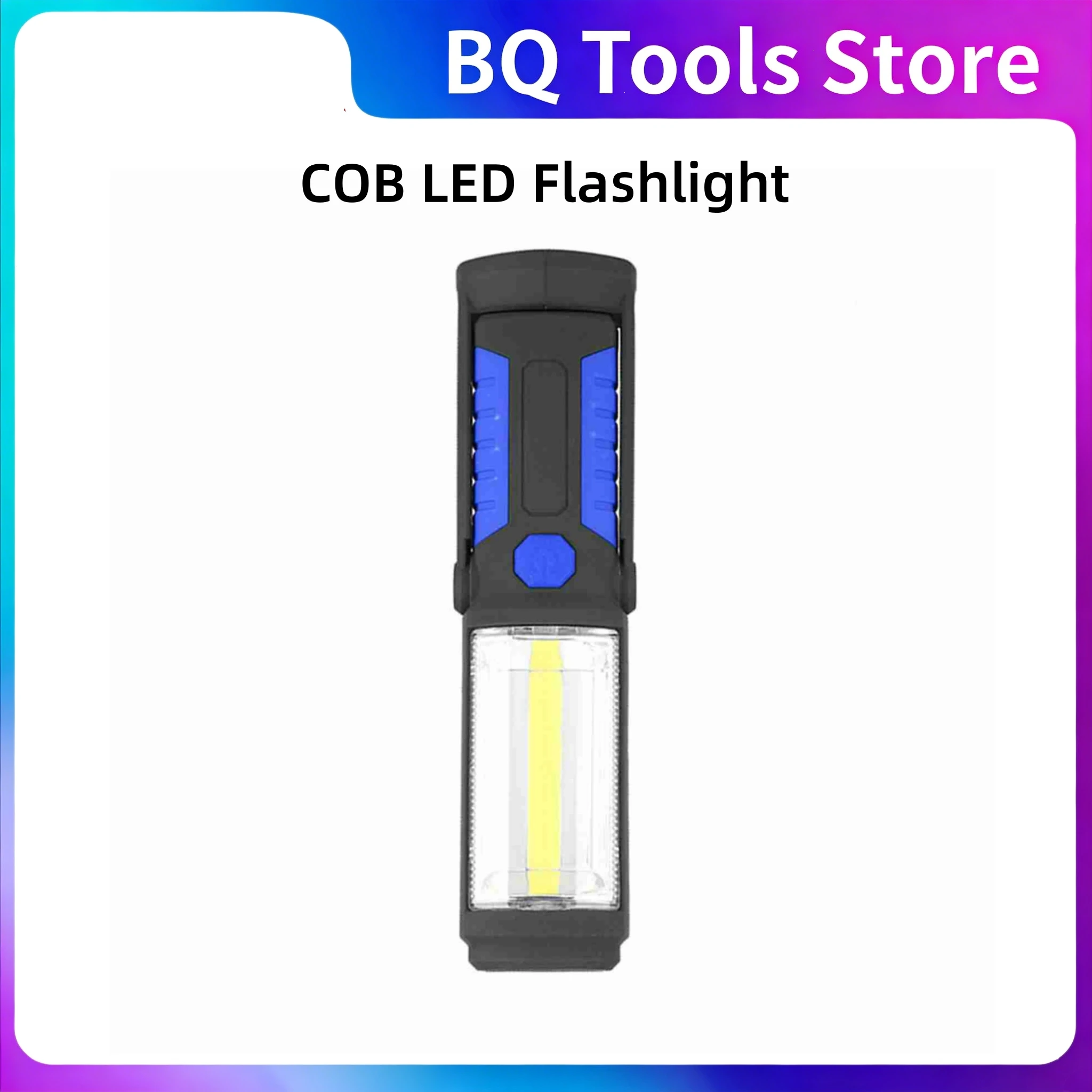 COB Emergency Light COB LED Work Light 3W Rechargeable COB LED Flashlight Camping Emergency Work Light with Magnetic Stand
COB Emergency Light COB LED Work Light 3W Rechargeable COB LED Flashlight Camping Emergency Work Light with Magnetic Stand