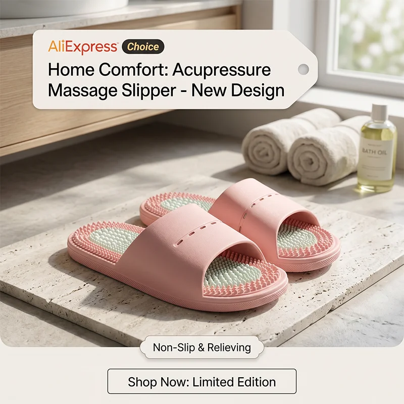Therapeutic Foot Massage Slippers Acupressure Reflexology Slides For Plantar Fasciitis Relief Non-slip Comfort Home Massage Shoe
Therapeutic Foot Massage Slippers Acupressure Reflexology Slides For Plantar Fasciitis Relief Non-slip Comfort Home Massage Shoe
