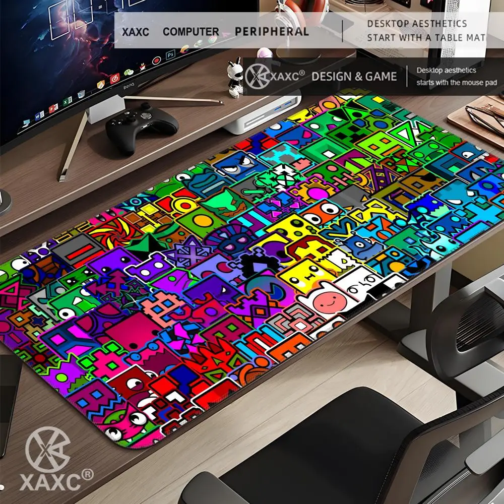E-sports Cool Mouse Pad Geometry Dash Gaming Desk Mat Laptop Carpet PC Cabinet Large 900x400mm Accessories Computer XXL XAXC
E-sports Cool Mouse Pad Geometry Dash Gaming Desk Mat Laptop Carpet PC Cabinet Large 900x400mm Accessories Computer XXL XAXC