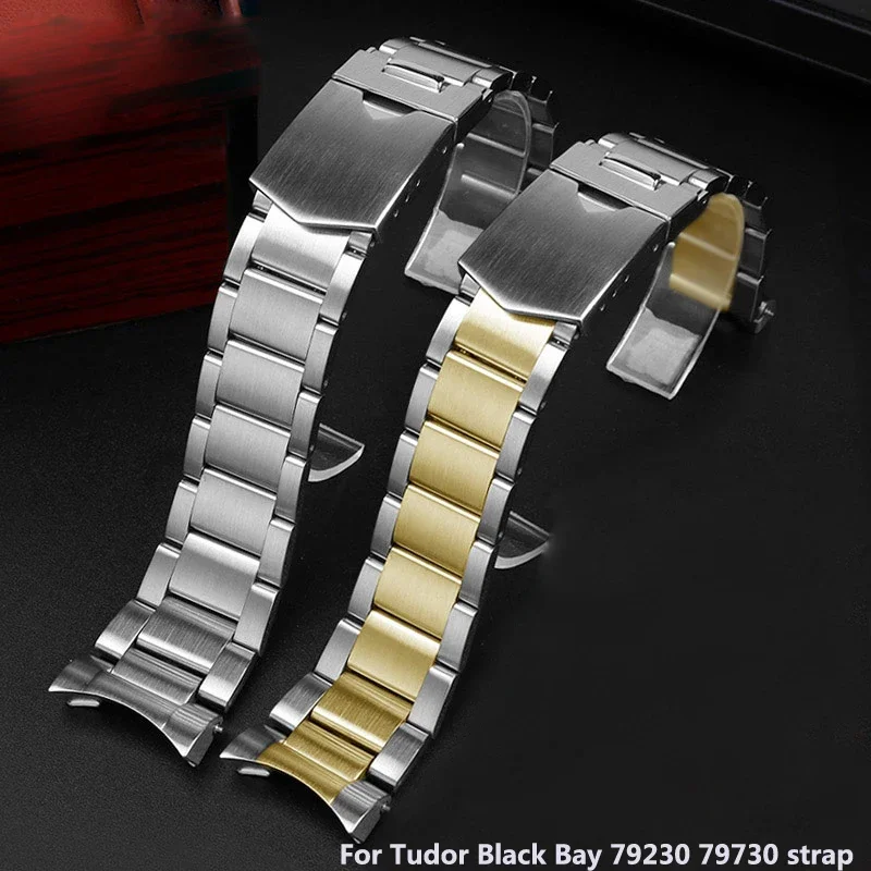Ремешок из нержавеющей стали для наручных часов Tudor Black Bay 79230 79730, 22 мм
Ремешок из нержавеющей стали для наручных часов Tudor Black Bay 79230 79730, 22 мм