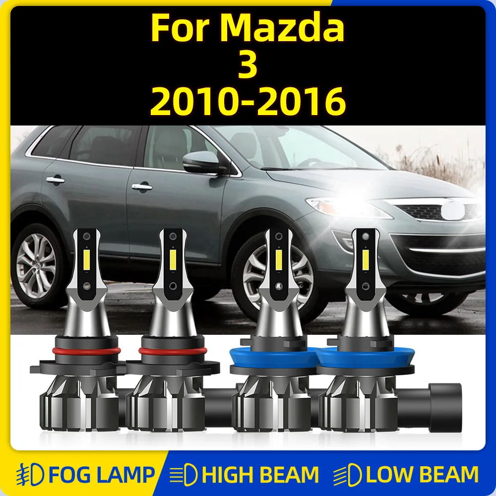 LED Headlights 40000LM 240W CSP Chip Car Light 6000K Plug&Play Auto Lamp 12V For Mazda 3 2010 2011 2012 2013 2014 2015 2016
LED Headlights 40000LM 240W CSP Chip Car Light 6000K Plug&Play Auto Lamp 12V For Mazda 3 2010 2011 2012 2013 2014 2015 2016